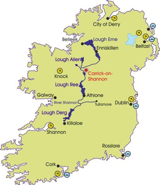 Carrick on Shannon Hartley House B&B المظهر الخارجي الصورة